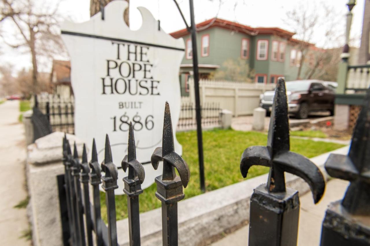 Pope House - Hist. Mansion - The Green Suite هيلينا المظهر الخارجي الصورة